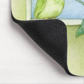 ひまわり鳥マウスパッド マウスパッド (コーナー)