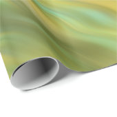 ひまわり黄色の波状組織 ラッピングペーパー (ロールコーナー)