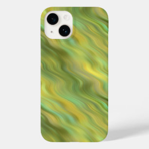 ひまわり黄色の波状組織 Case-Mate iPhone 14ケース
