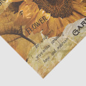 ひまわり黄色の美しい国エフエマラのスクリプト 薄葉紙 (詳細)