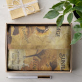 ひまわり黄色の美しい国エフエマラのスクリプト 薄葉紙 (ギフト)