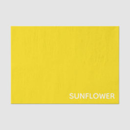 ひまわり黄色の色名 薄葉紙