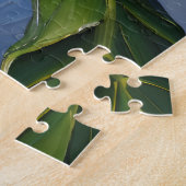 ひまわり黒人女性ポートレートアート ジグソーパズル (側面)