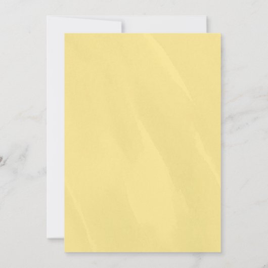 ひまわり1歳の誕生日招待状1歳 招待状 (裏面)