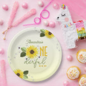 ひまわり1歳 ペーパープレート (パーティー)