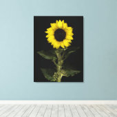 ひまわり14 キャンバスプリント (インサイチュ (ウッドフロア))