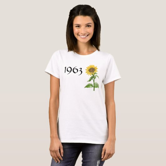 ひまわり1963 Tシャツ (正面フル)