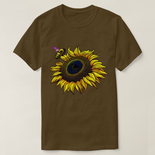 ひまわり22に乗る Tシャツ (デザイン正面)