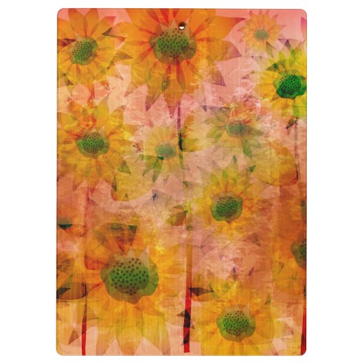 ひまわり2 クリップボード (裏面)