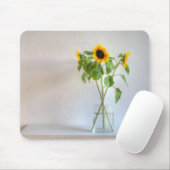 ひまわり3つ マウスパッド (マウス)