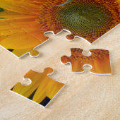 ひまわり3本 ジグソーパズル (側面)