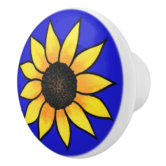 ひまわり3 セラミックノブ (右)