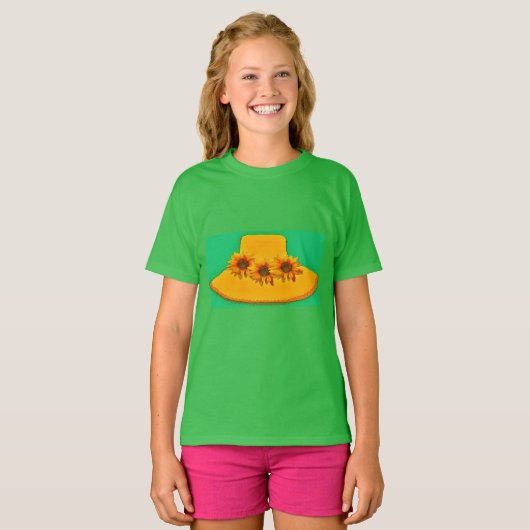 ひまわり3 Tシャツ (正面フル)