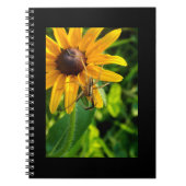 ひまわり6.5x8.57スパイラルノートブックのスパイダー ノートブック (正面)