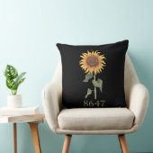 ひまわり8647 86 47微妙なアンチトランプフローラボホ クッション (椅子)