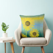 ひまわり!アクセント枕 クッション (椅子)