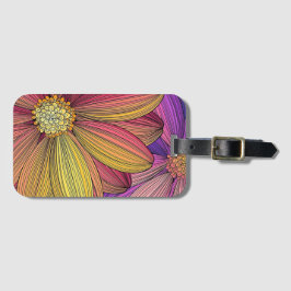 「ひまわり」アクリル製ラゲッジタグ ラゲッジタグ