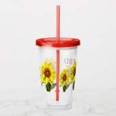 ひまわり アクリル タンブラー (右)