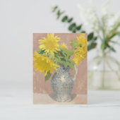 ひまわり | ウィリアム・ニコルソン ポストカード (スタンド正面)