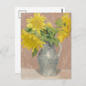 ひまわり | ウィリアム・ニコルソン ポストカード (正面/裏面)