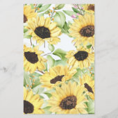 ひまわり ウェディング レセプション ゲーム カード (裏面)