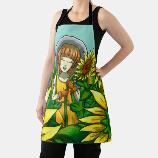 ひまわり エプロン (インサイチュ)