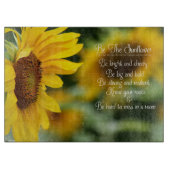 ひまわり カッティングボード (正面)