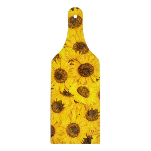 ひまわり カッティングボード (正面)