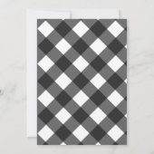 ひまわり カップル 私たち BBQ ブライダルシャワー 招待状 (裏面)