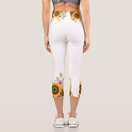 ひまわり カプリレギンス (裏面)