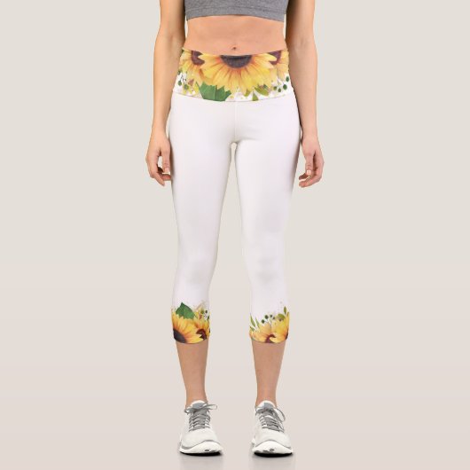 ひまわり カプリレギンス (正面)