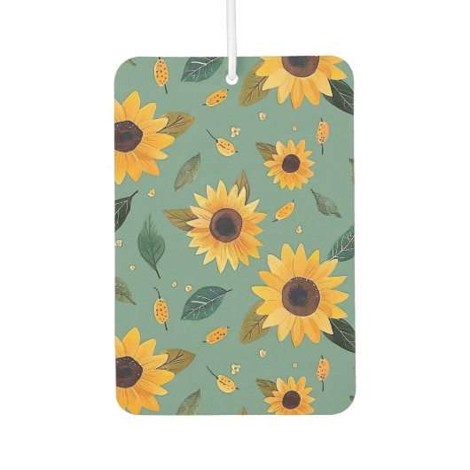 ひまわり カーエアーフレッシュナー (正面)