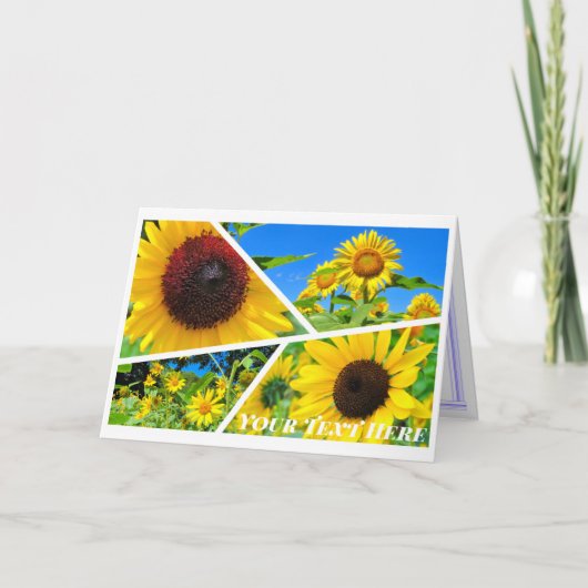 ひまわり カード (正面)