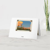 ひまわり カード (裏面)