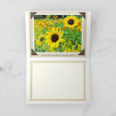 ひまわり カード (内部)