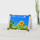 ひまわり カード (正面)