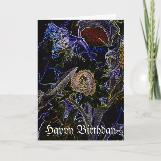 ひまわり カード (正面)