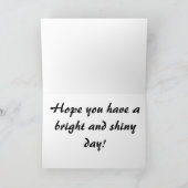 ひまわり カード (内部)