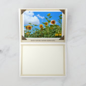 ひまわり カード (内部)