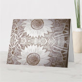 ひまわり カード (裏面)