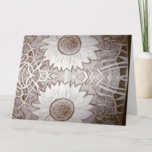 ひまわり カード (正面)