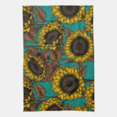 ひまわり キッチンタオル (縦)