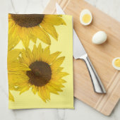 ひまわり キッチンタオル (四つ折り)
