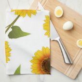 ひまわり キッチンタオル (四つ折り)