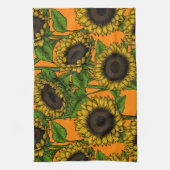 ひまわり キッチンタオル (縦)