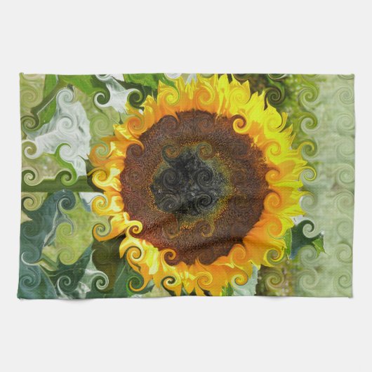 ひまわり キッチンタオル (横)