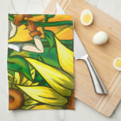 ひまわり キッチンタオル (四つ折り)