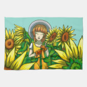 ひまわり キッチンタオル (横)