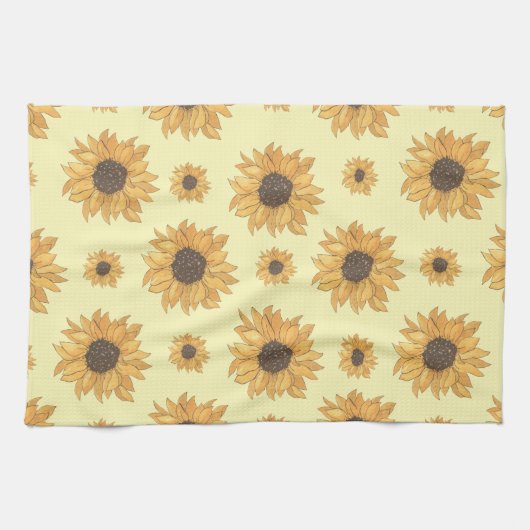 ひまわり キッチンタオル (横)