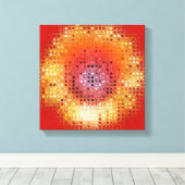 ひまわり キャンバスプリント (インサイチュ (ウッドフロア))